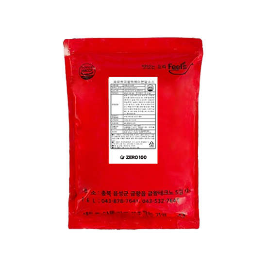 제로백)국물떡볶이분말소스  [3kg*5봉/box]